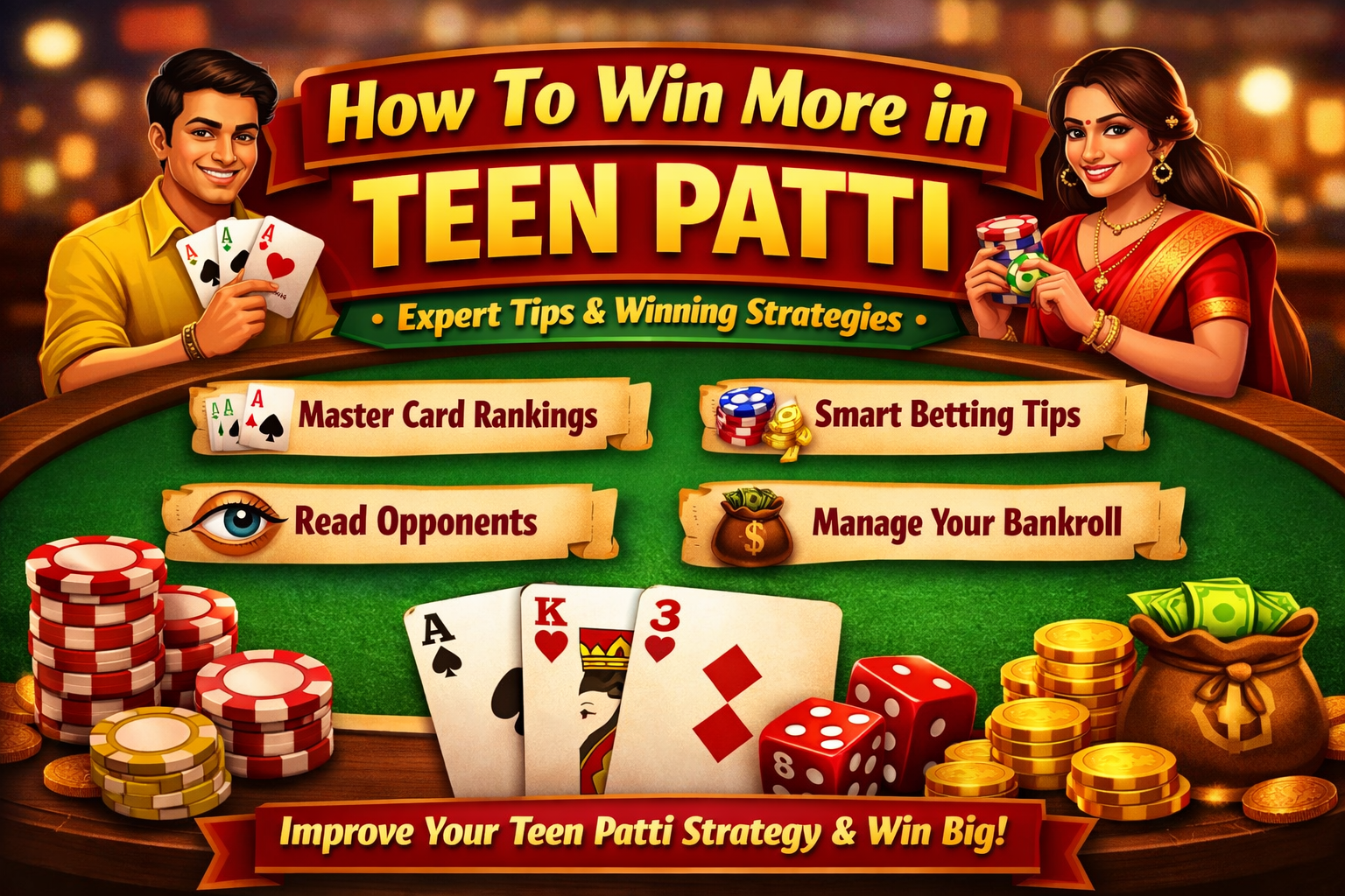 How Do You Win More in Teen Patti